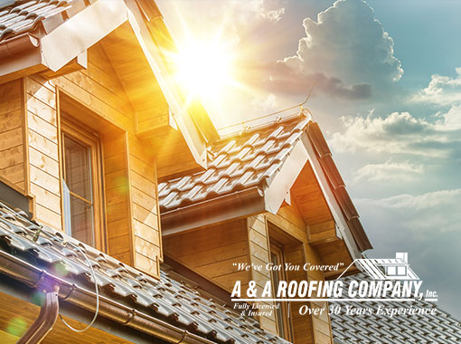 Roof damage from sun exposure, blog, A and A roofing Company